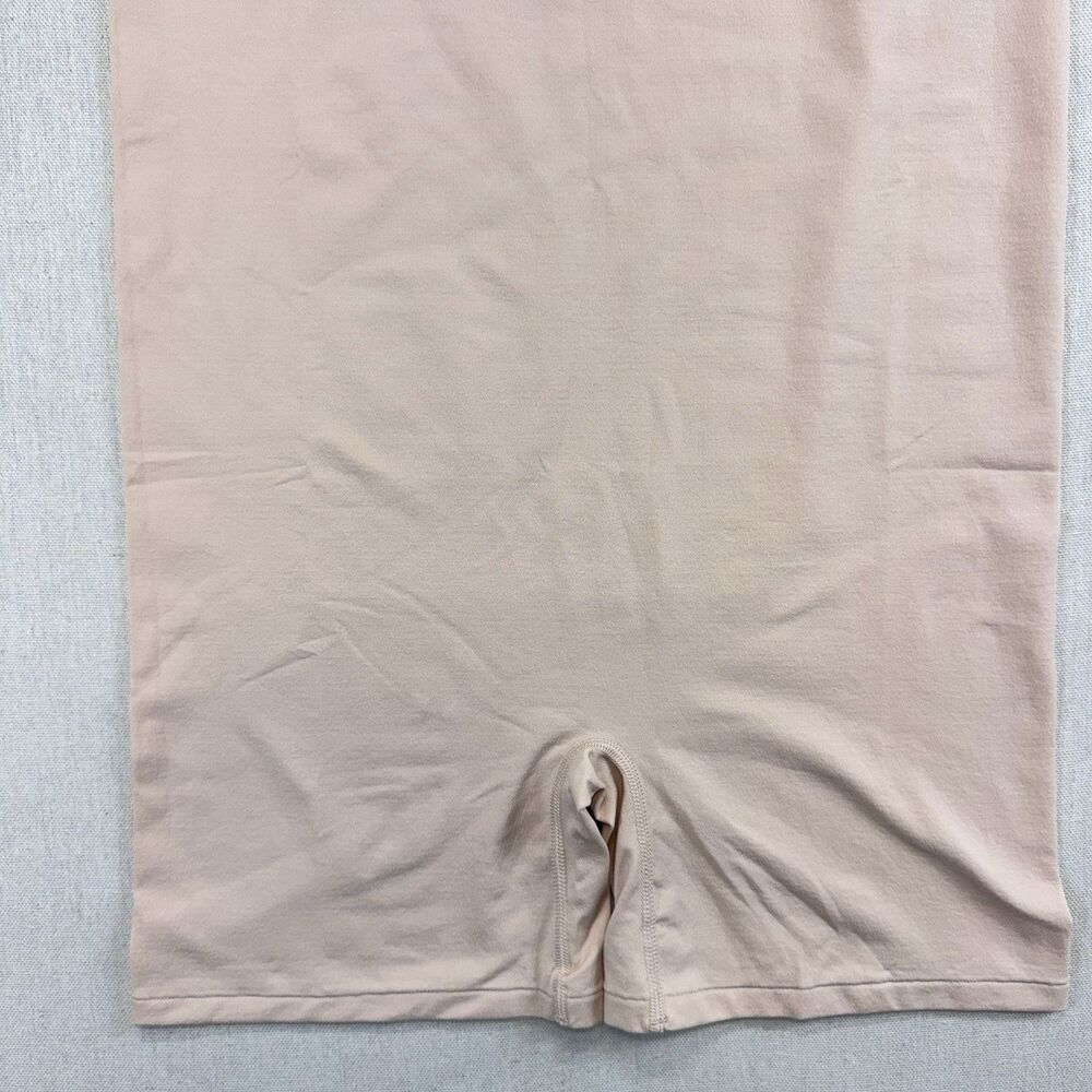 Old Navy Women XL Nude Beige Cami Shapewear Bodysuit Romper Shorts NWT - Picture 3 of 8
